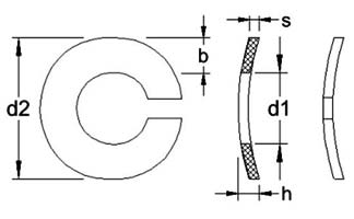DIN 128 Spring Washers DIN 128 Spring Washers