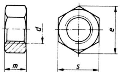 ISO 4032 Hexagon Nut ISO 4032 Hexagon Nut